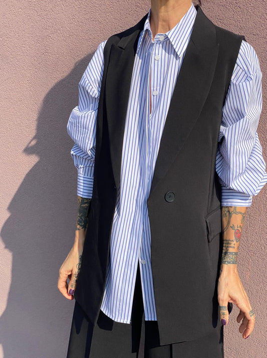 Technical fabric vest