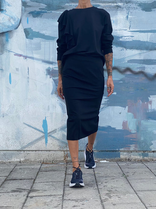 Pencil skirt in punto milano