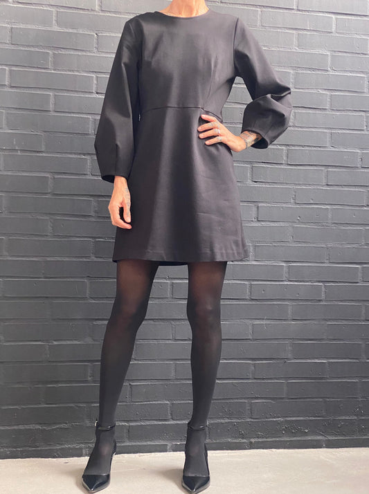 Short Milano stitch dress