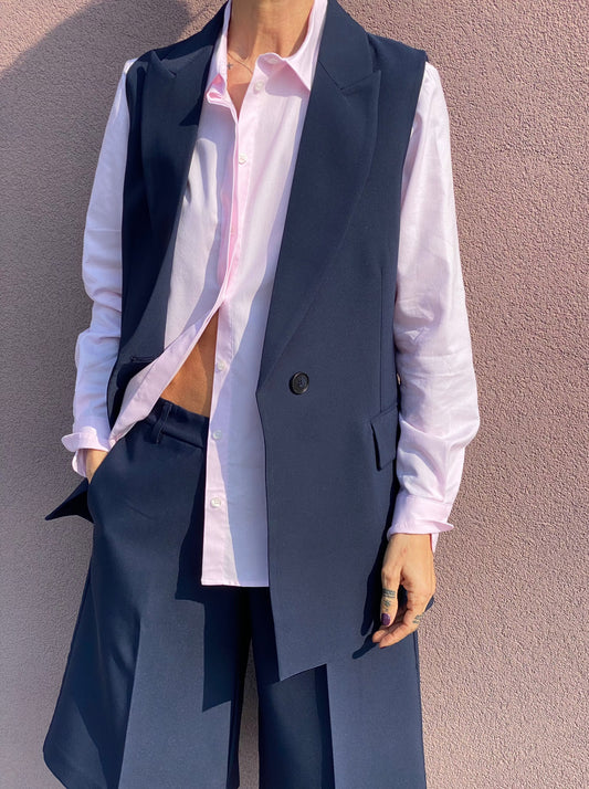 Technical fabric vest