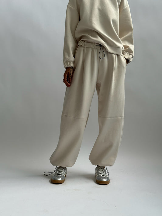 Pantalone coulisse interlock