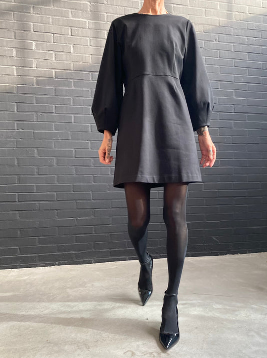 Short Milano stitch dress