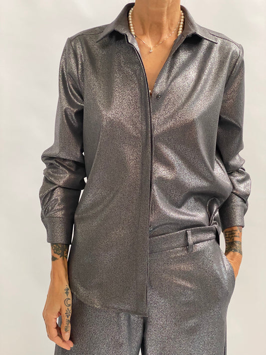 Frosted effect shirt