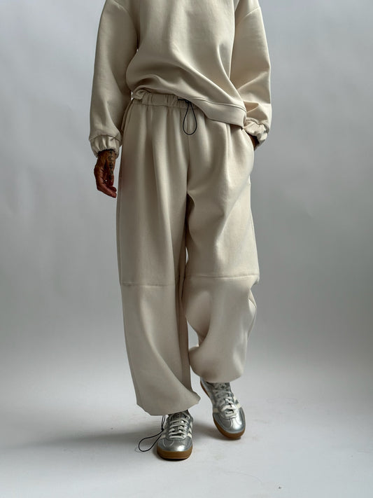 Pantalone coulisse interlock