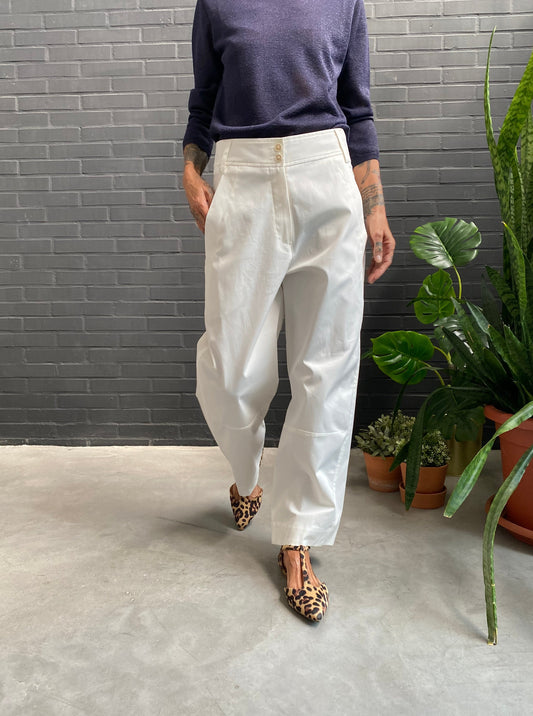 Wide leg trousers