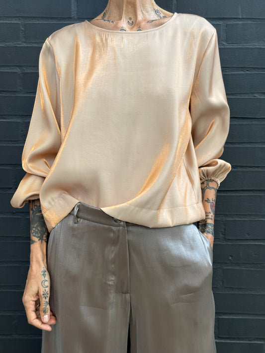 Iridescent blouse