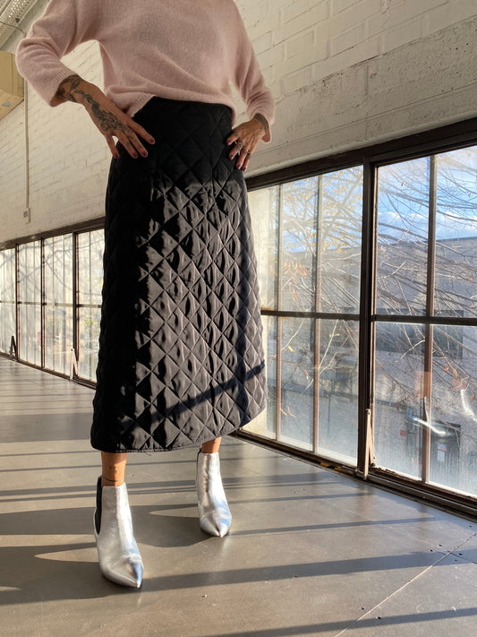 Quilted skirt
