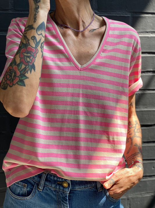 V-neck T-shirt