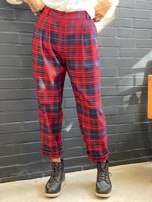 Trousers with Pleats