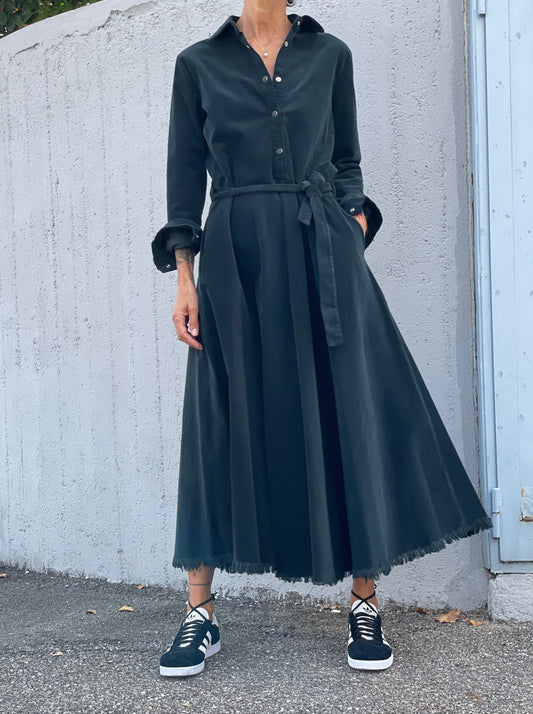 Velvet circle skirt