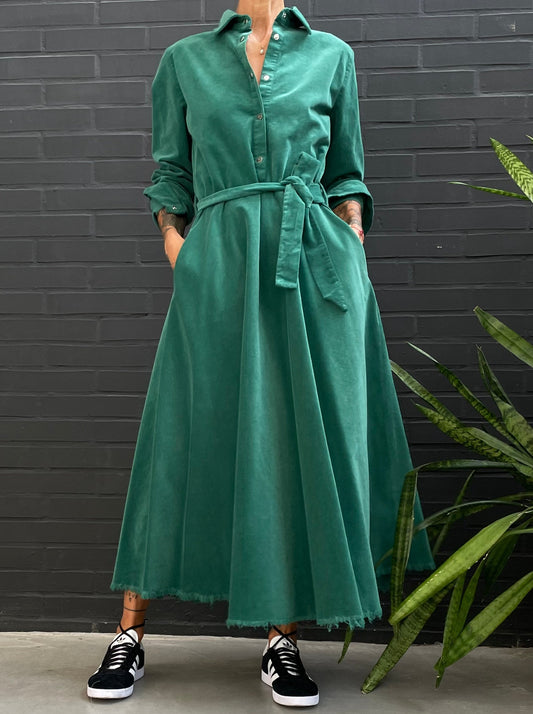 Velvet circle skirt