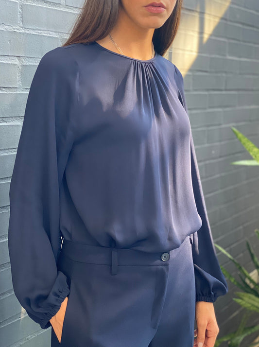 Crew neck blouse