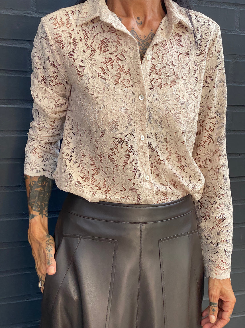 Camicia in pizzo