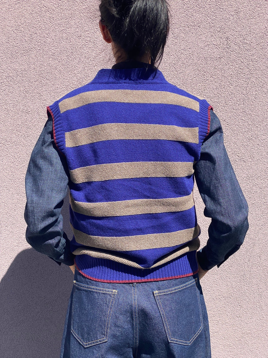 Gilet a righe