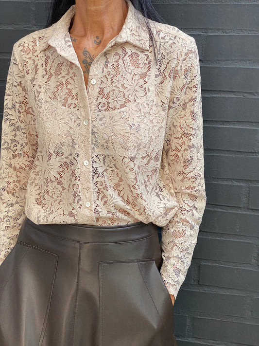 Camicia in pizzo