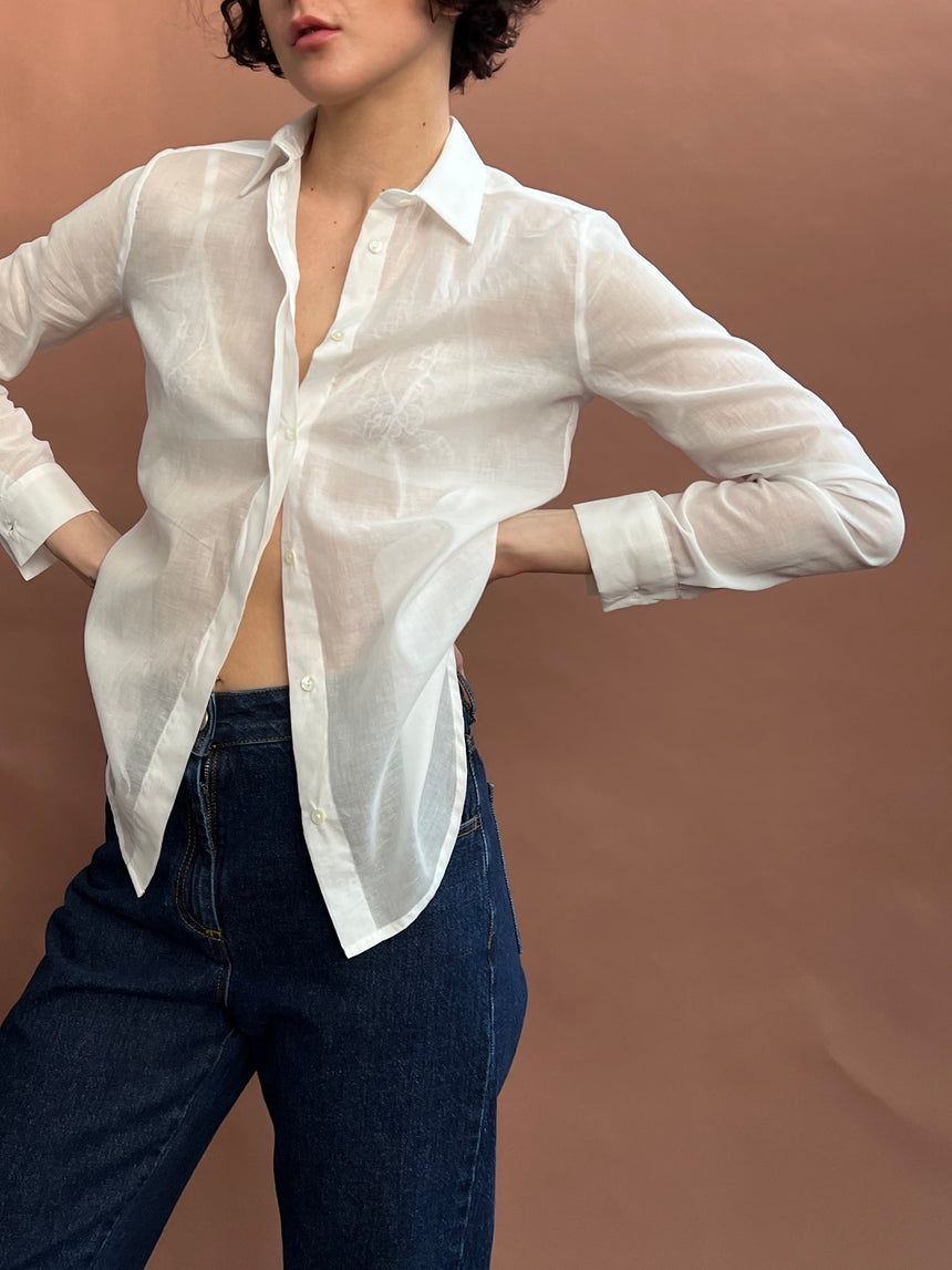 Men's muslin shirt