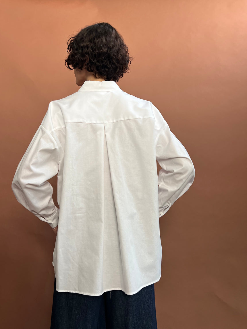 Oversized oxford shirt
