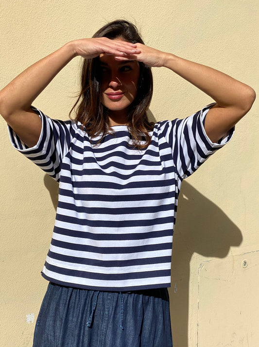 Striped boxy fit T-Shirt