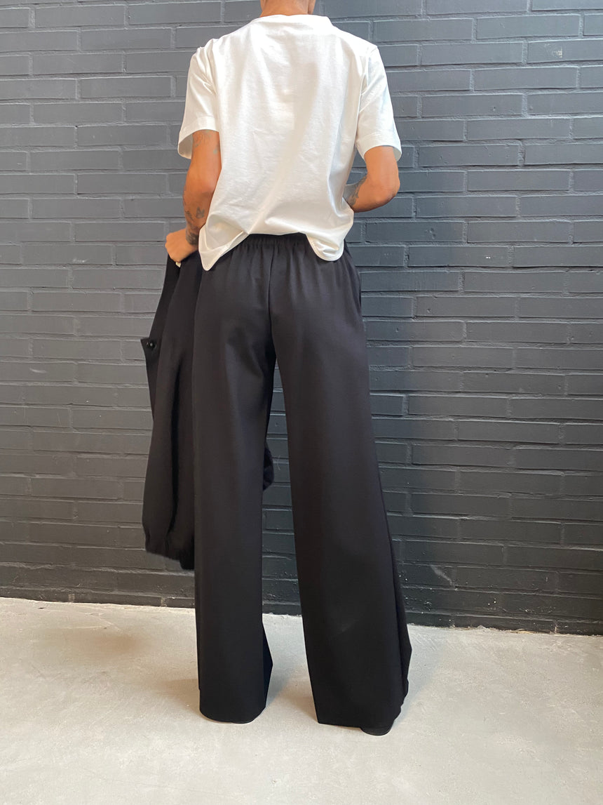 Pantalone morbido in punto milano