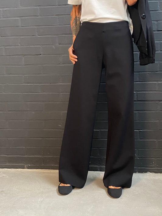 Pantalone morbido in punto milano