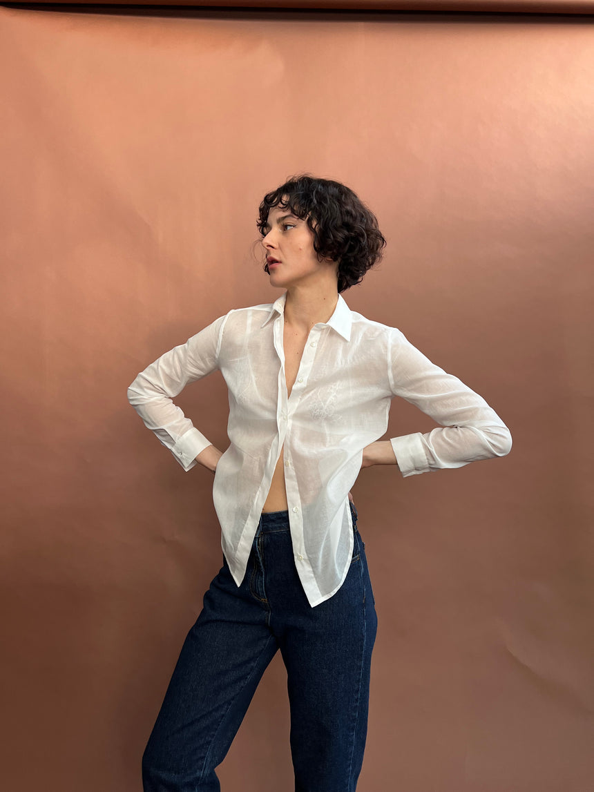 Men's muslin shirt