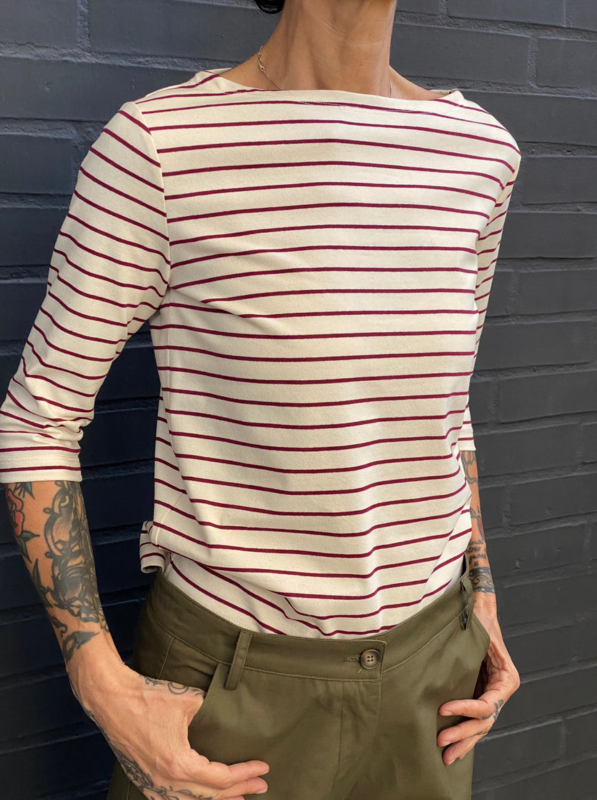 Striped boat T-shirt