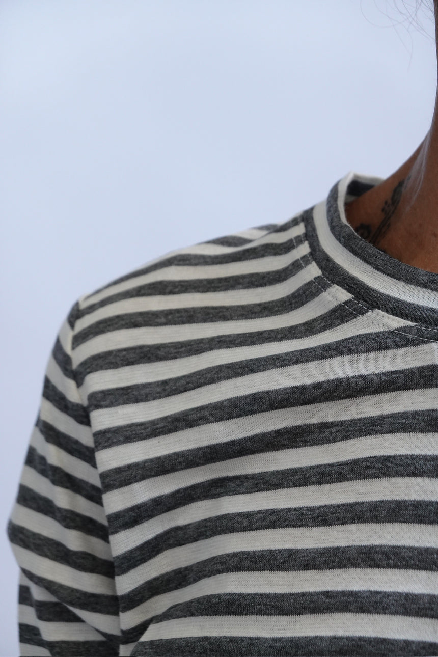 T-shirt slim a righe