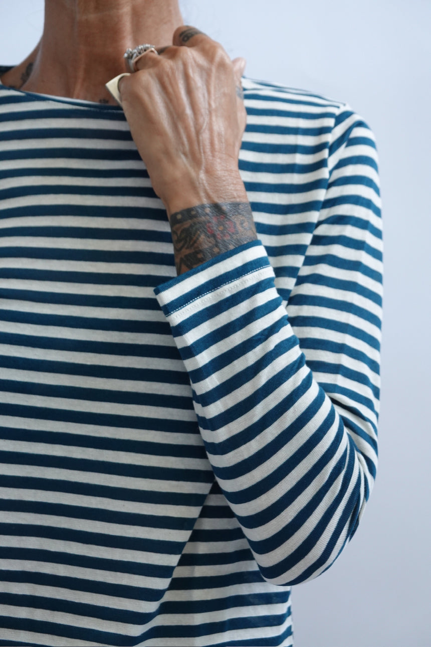 T-shirt slim a righe