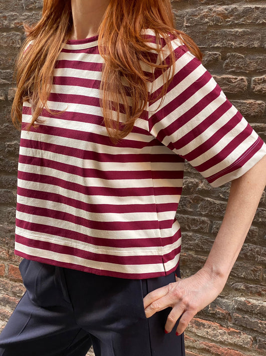 Striped boxy fit T-Shirt