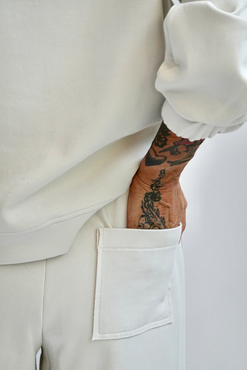 Pantalone balloon interlock