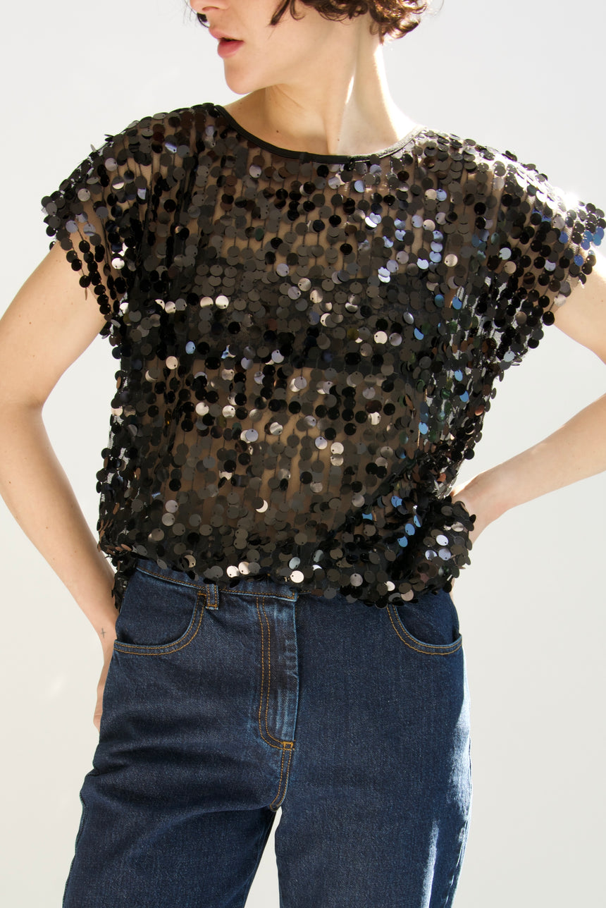 Sequin T-shirt
