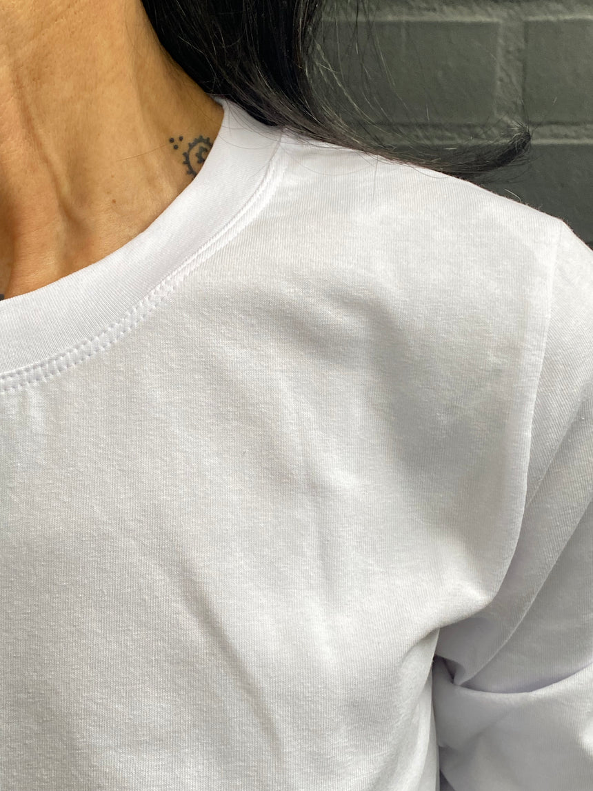 T-shirt girocollo manica lunga