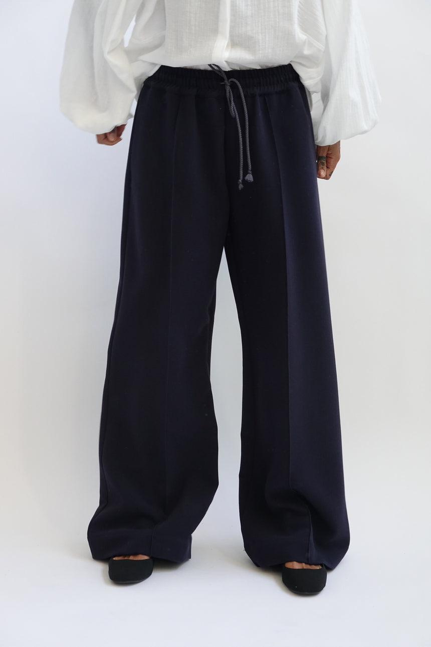 Pantalone palazzo con coulisse