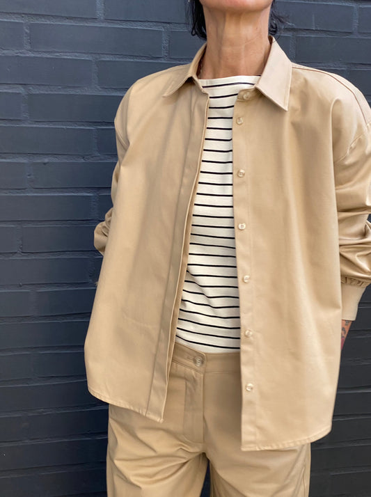 Overshirt in twill