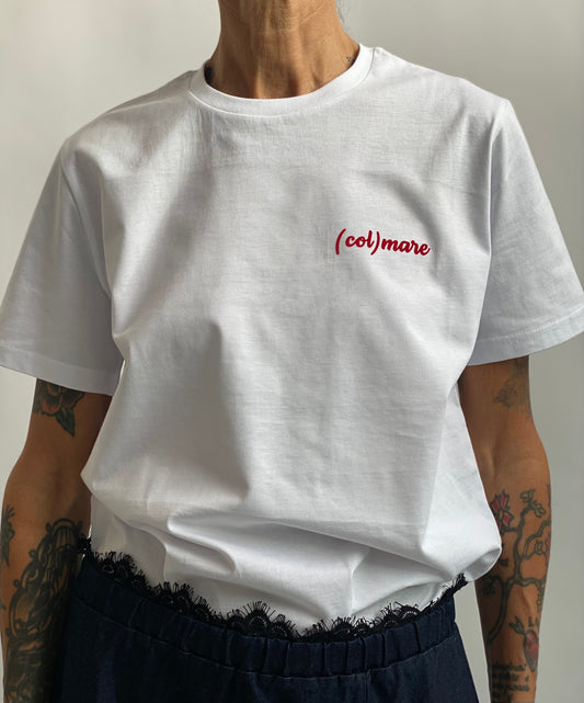 T-shirt girocollo regular con stampa