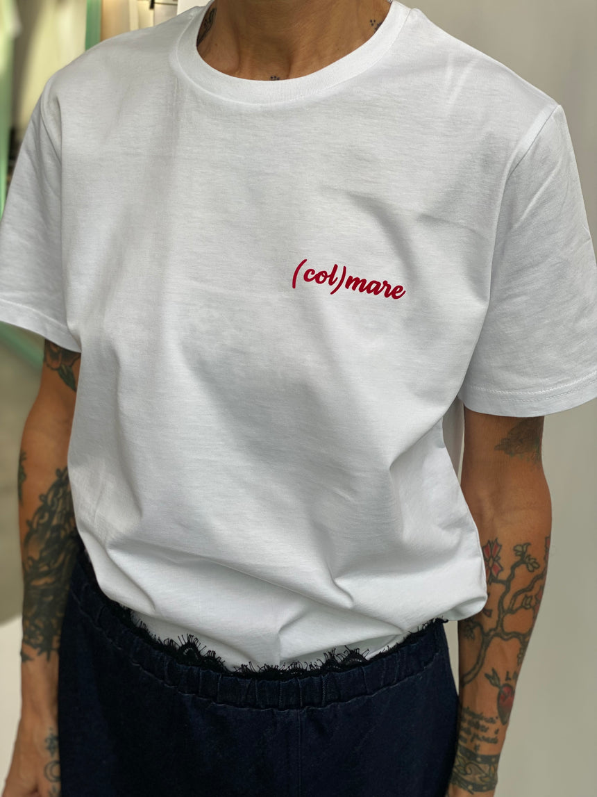 T-shirt girocollo regular con stampa