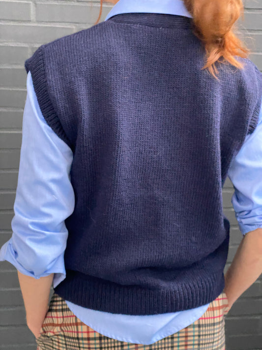 Gilet con bottone