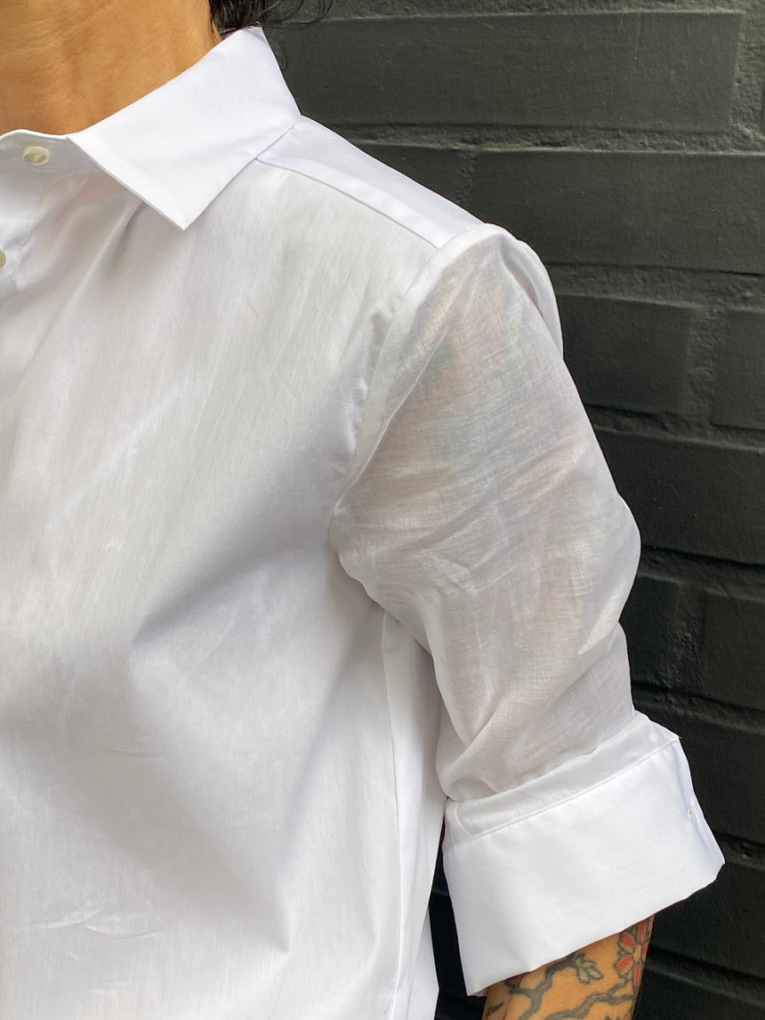 Camicia a uomo maniche in mussola