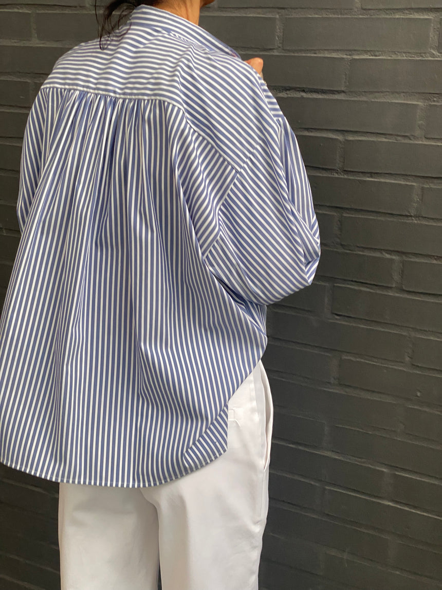 Camicia coreana a righe
