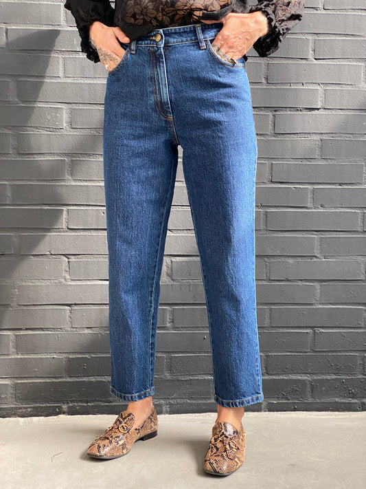 Jeans mom fit