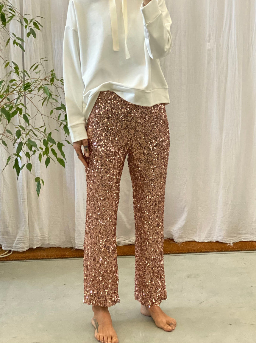 Calzedonia Pantaloni Paillettes Palazzo Pantalon Sequin Calzedonia